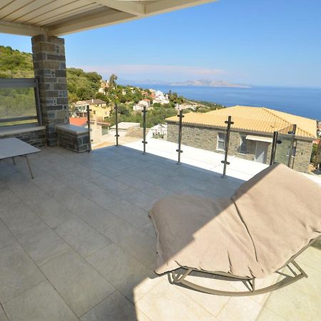 Tsapelas Villas Agios Kirykos  Luaran gambar