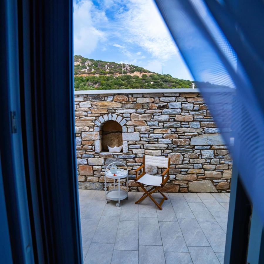 Tsapelas Villas Agios Kirykos  Luaran gambar