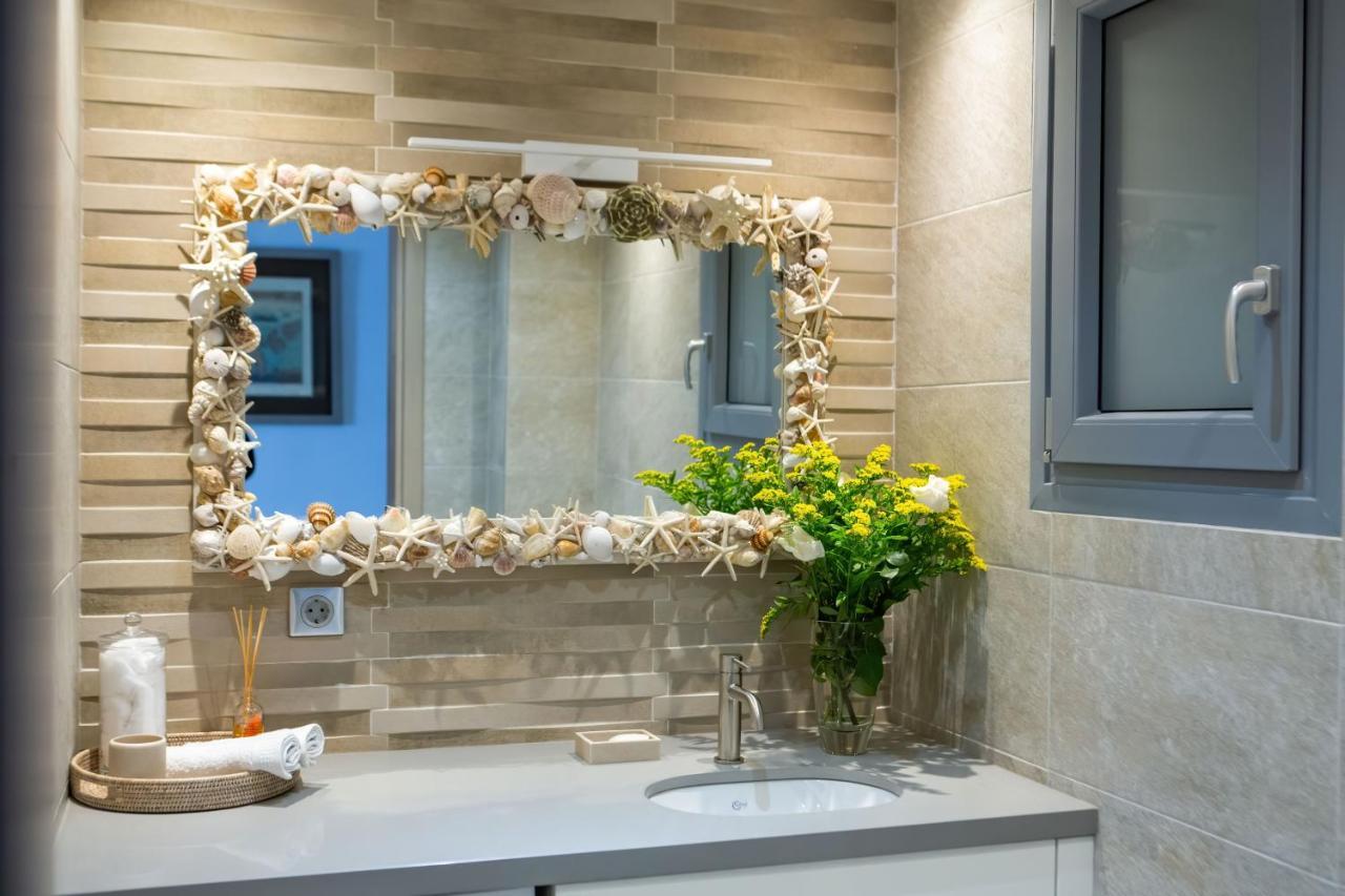 Tsapelas Villas Agios Kirykos  Luaran gambar