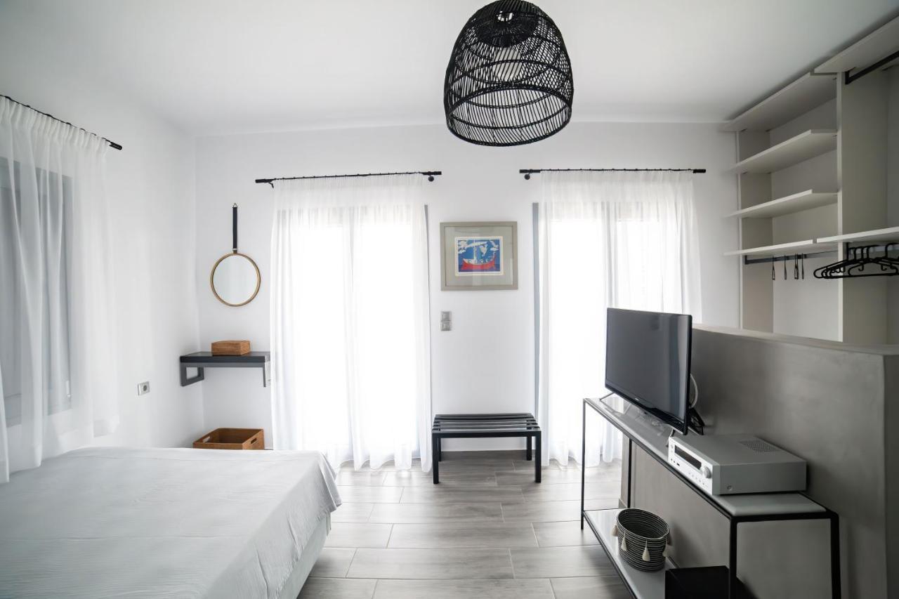 Tsapelas Villas Agios Kirykos  Luaran gambar