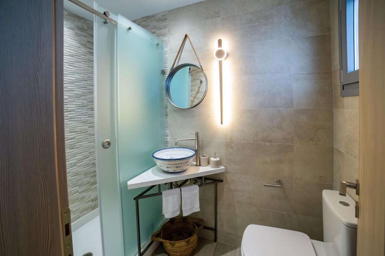 Tsapelas Villas Agios Kirykos  Luaran gambar