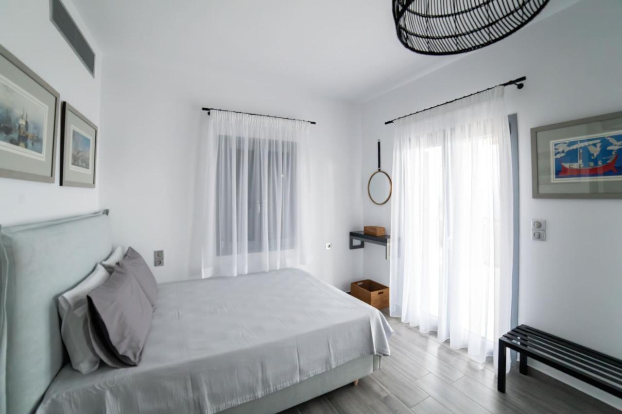 Tsapelas Villas Agios Kirykos  Luaran gambar