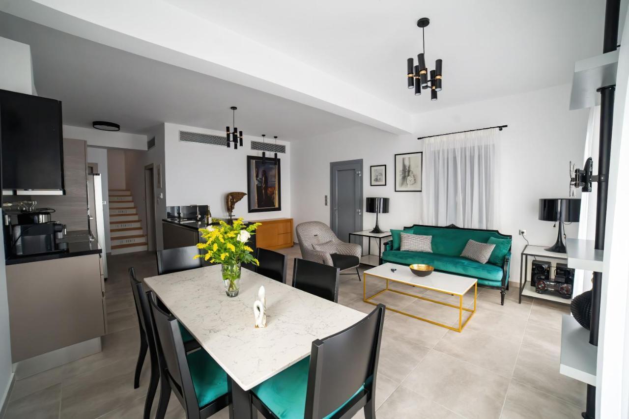 Tsapelas Villas Agios Kirykos  Luaran gambar