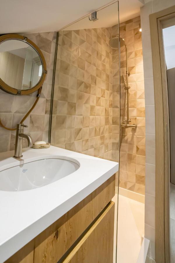 Tsapelas Villas Agios Kirykos  Luaran gambar