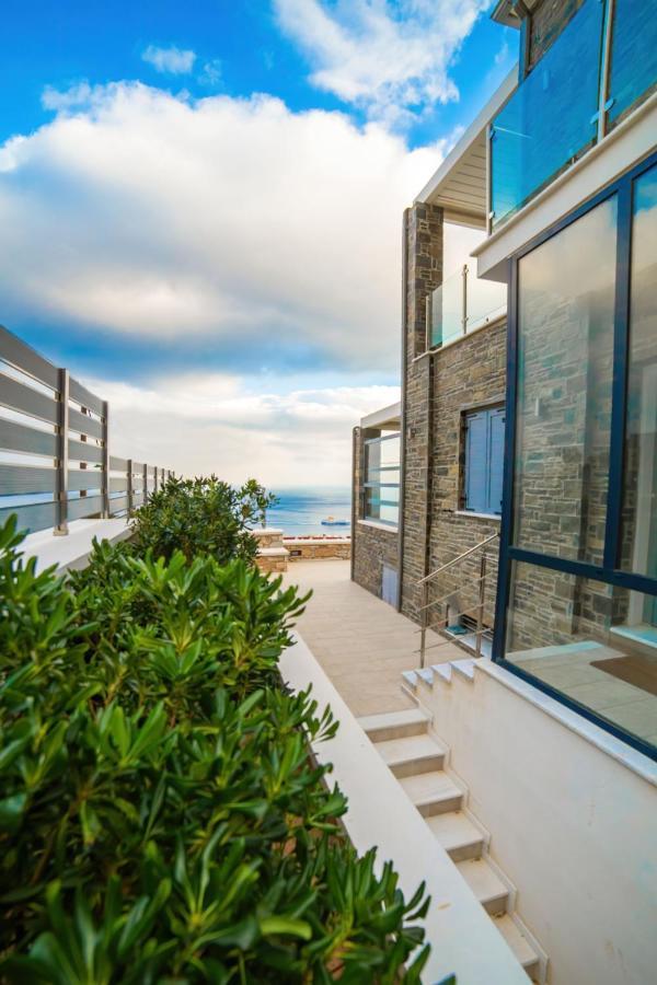 Tsapelas Villas Agios Kirykos  Luaran gambar