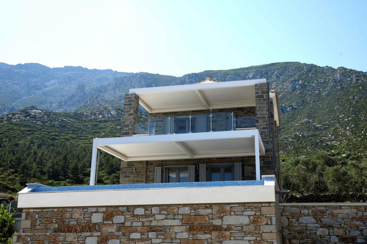 Tsapelas Villas Agios Kirykos  Luaran gambar