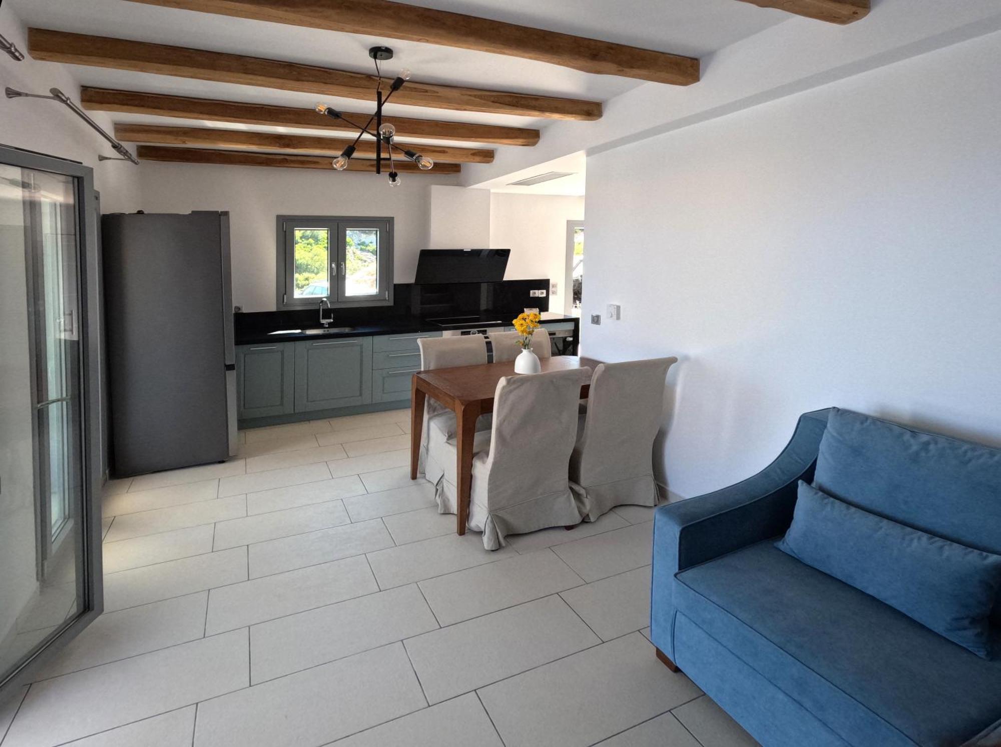 Tsapelas Villas Agios Kirykos  Luaran gambar