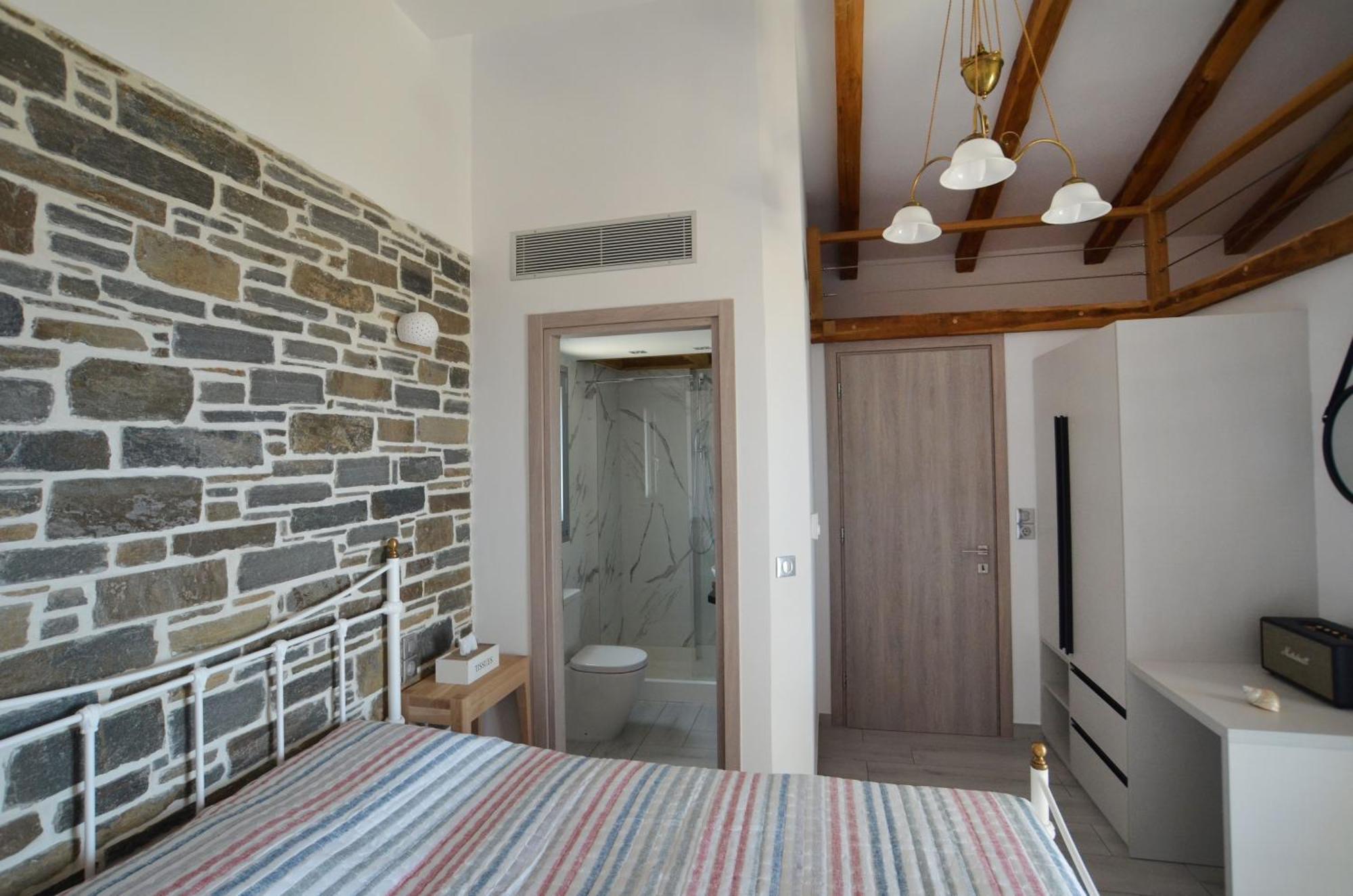 Tsapelas Villas Agios Kirykos  Luaran gambar
