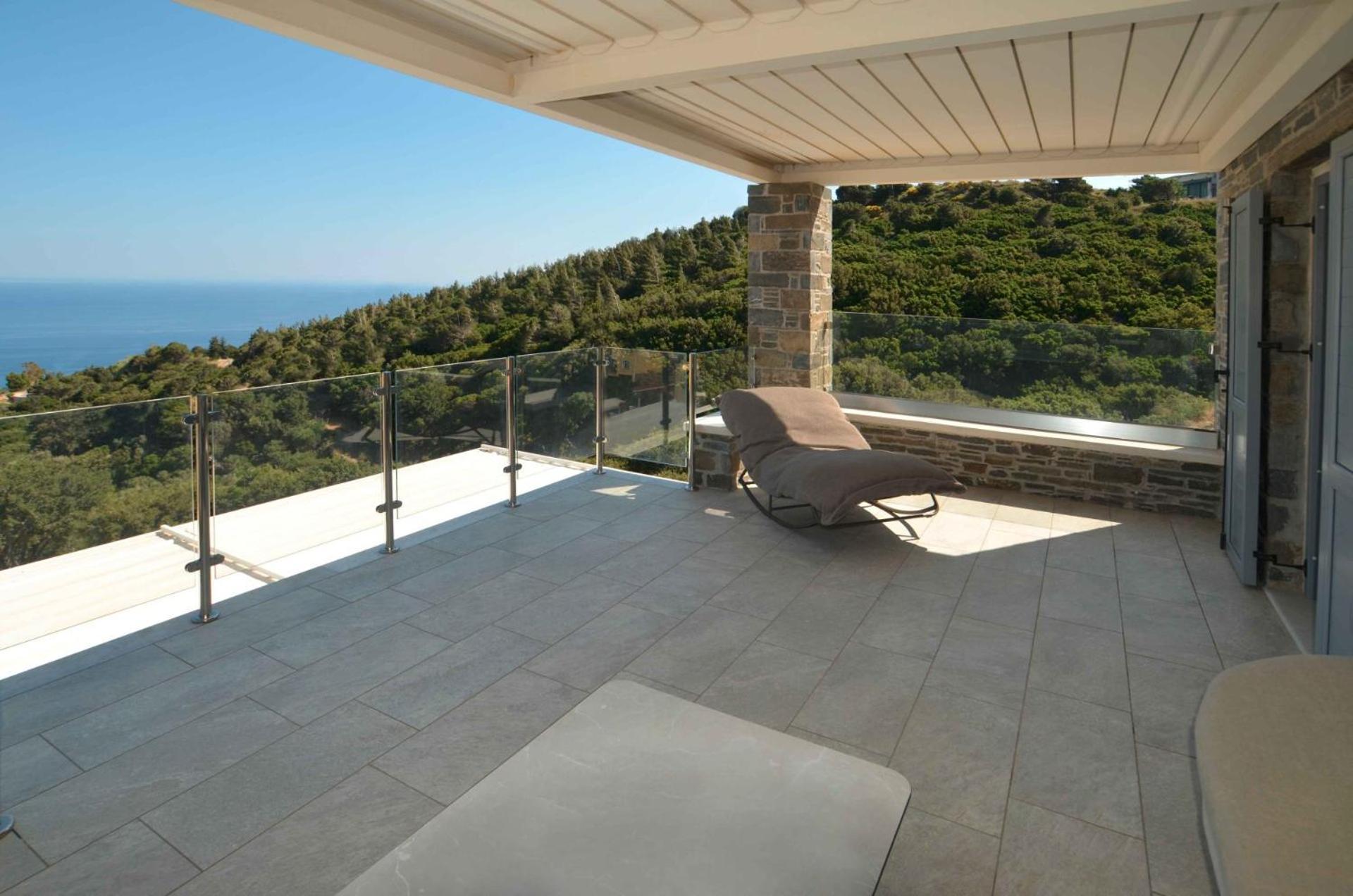 Tsapelas Villas Agios Kirykos  Luaran gambar