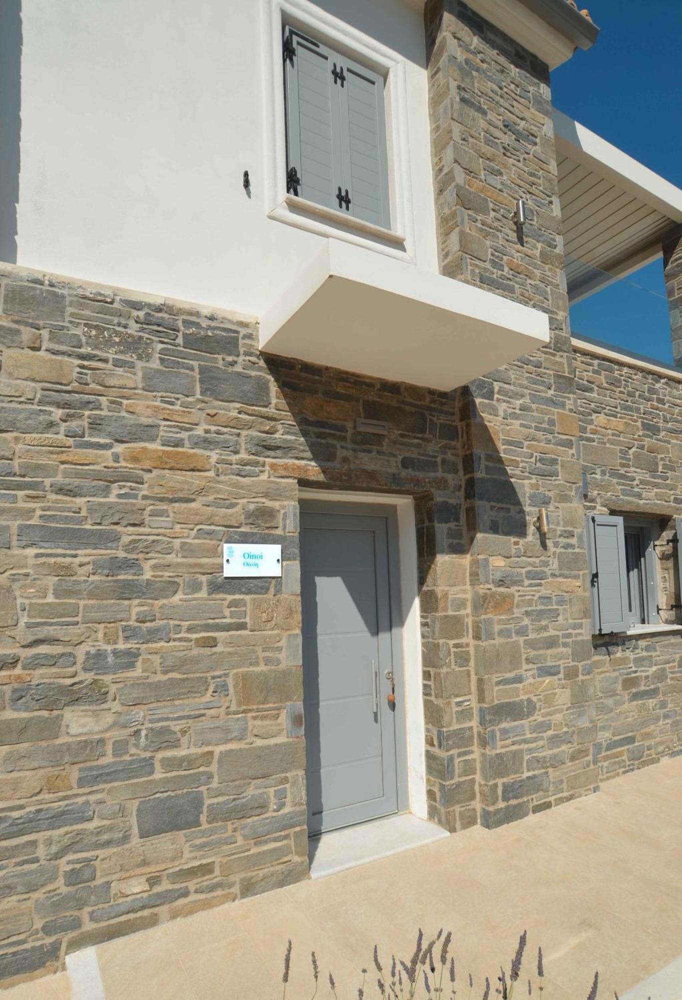 Tsapelas Villas Agios Kirykos  Luaran gambar