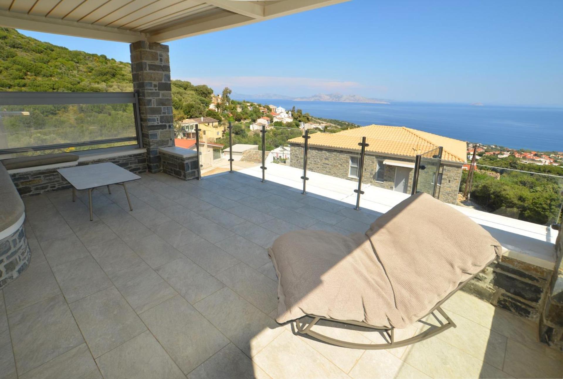 Tsapelas Villas Agios Kirykos  Luaran gambar
