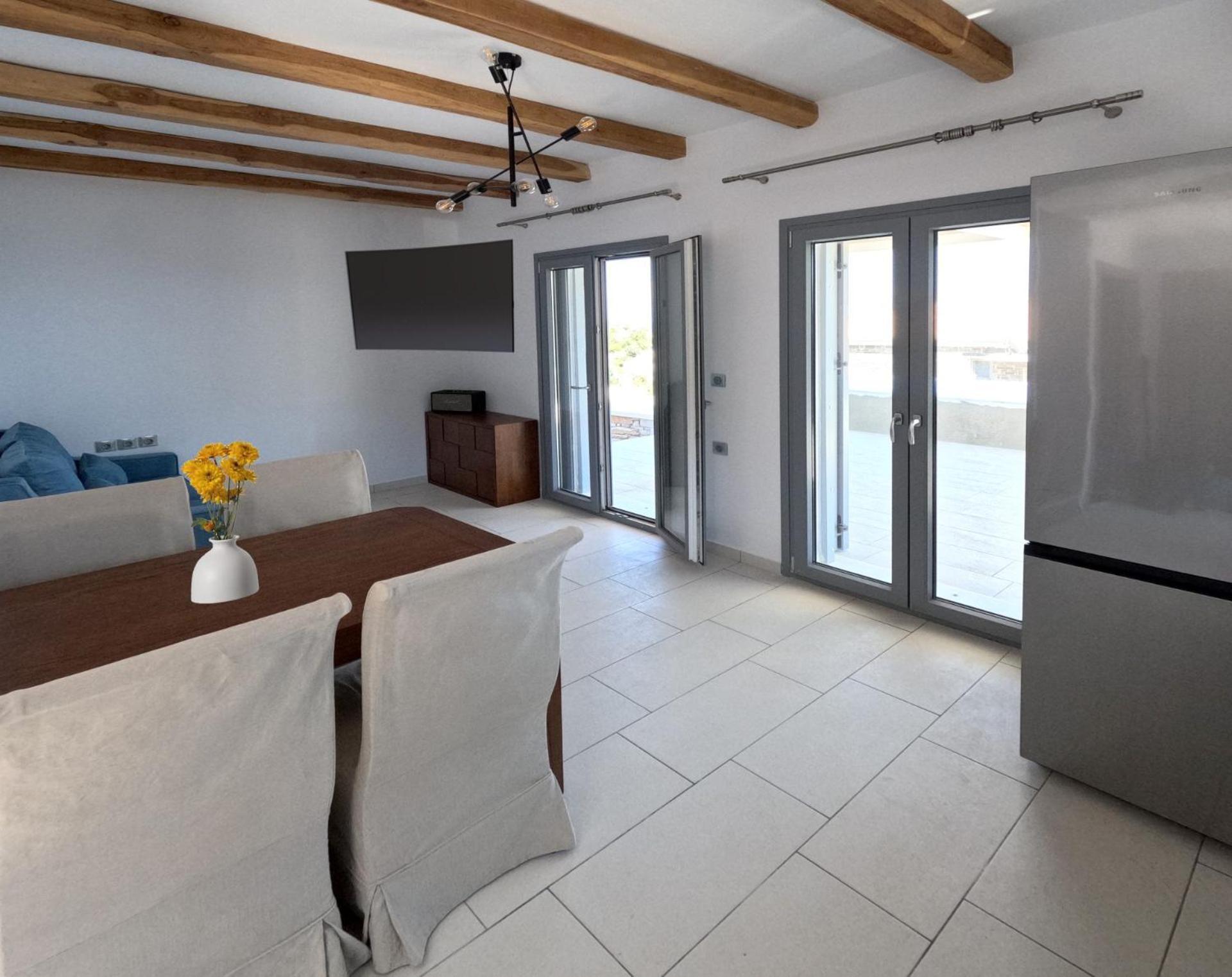 Tsapelas Villas Agios Kirykos  Luaran gambar